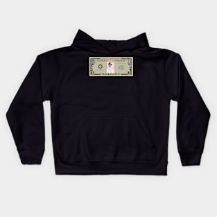 Shiba Inu Doge - Dollar bill Kids Hoodie